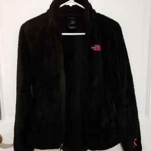 Women's North Face Black Osito Fleece Jacket